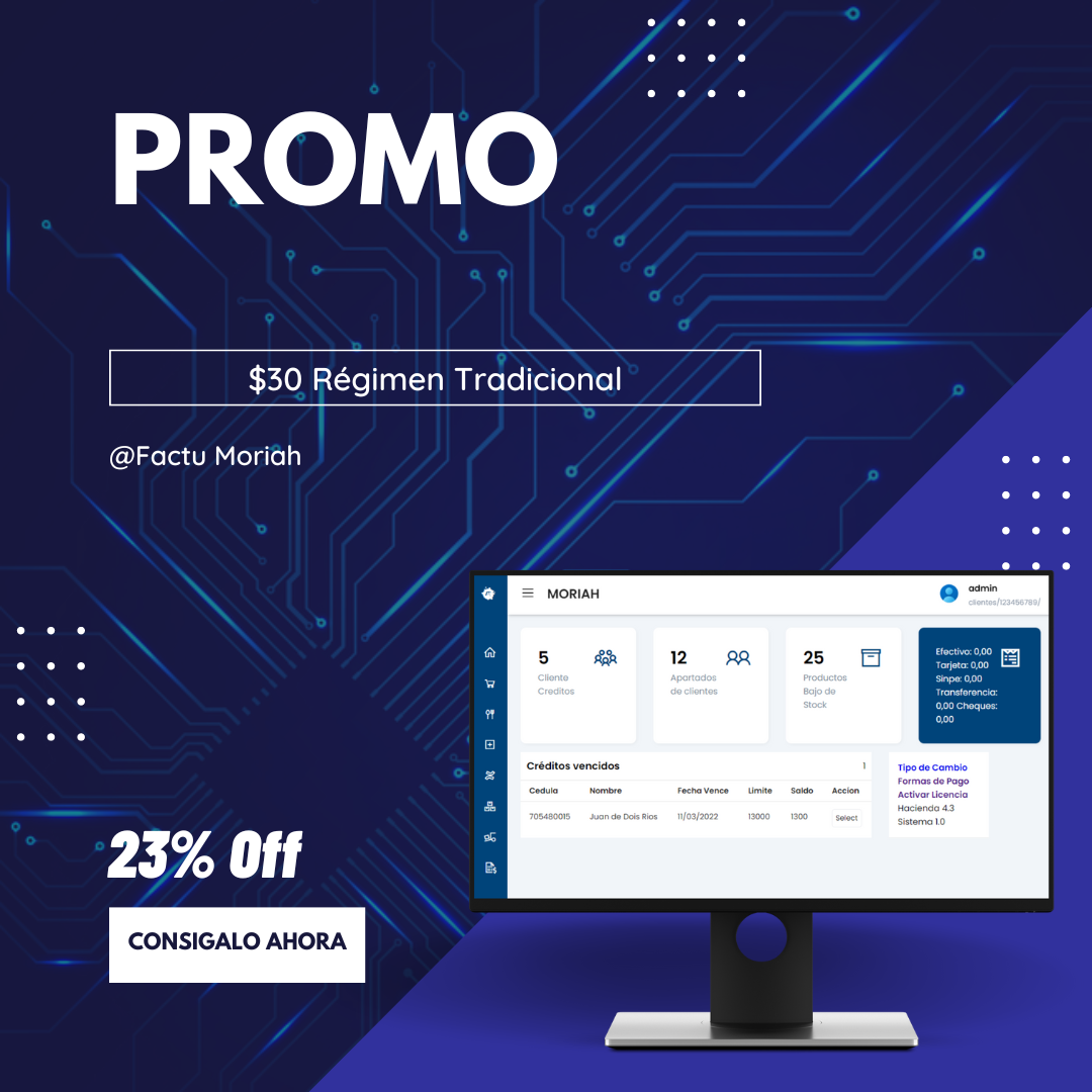 Facturación Electronica Moriah