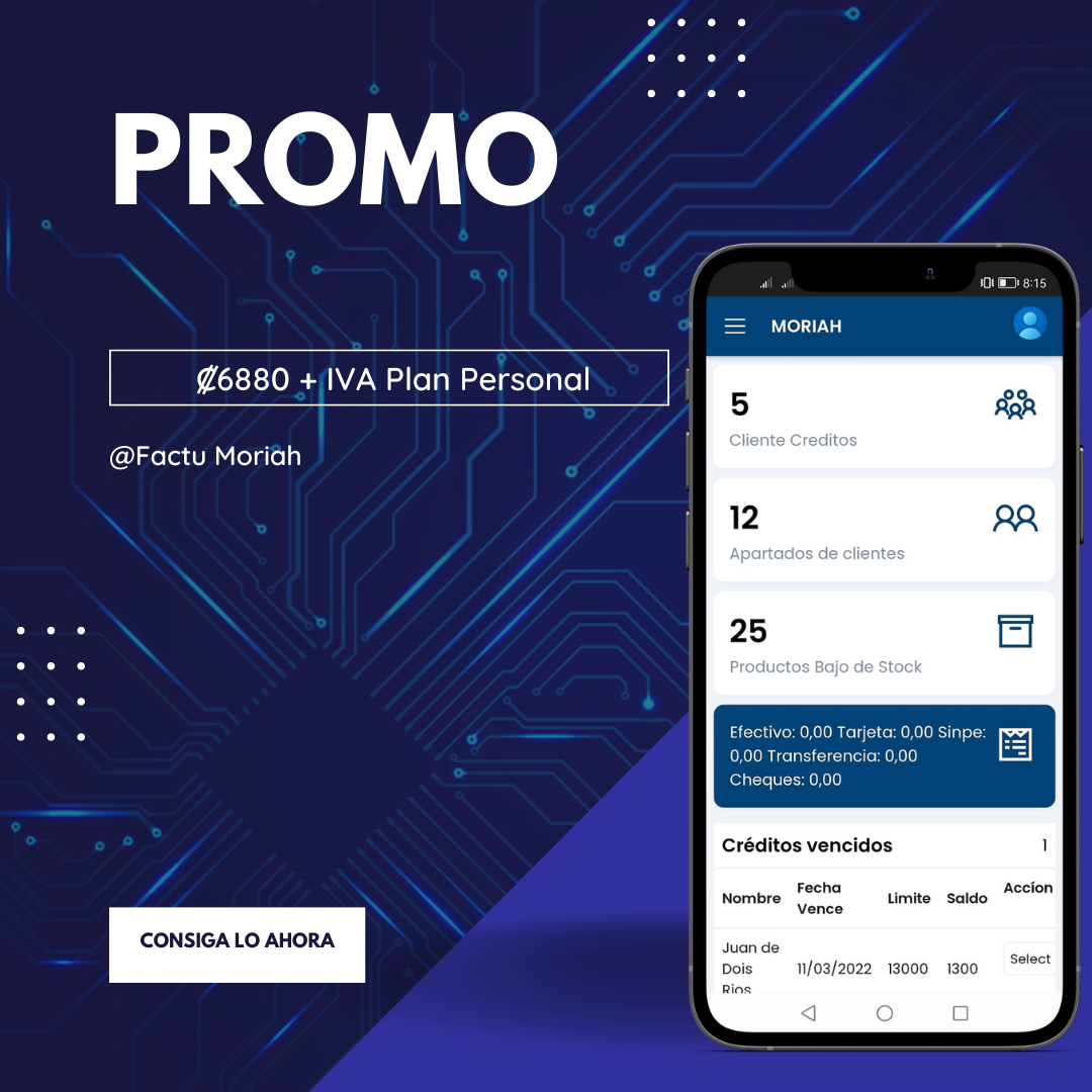 Facturación Electronica Moriah