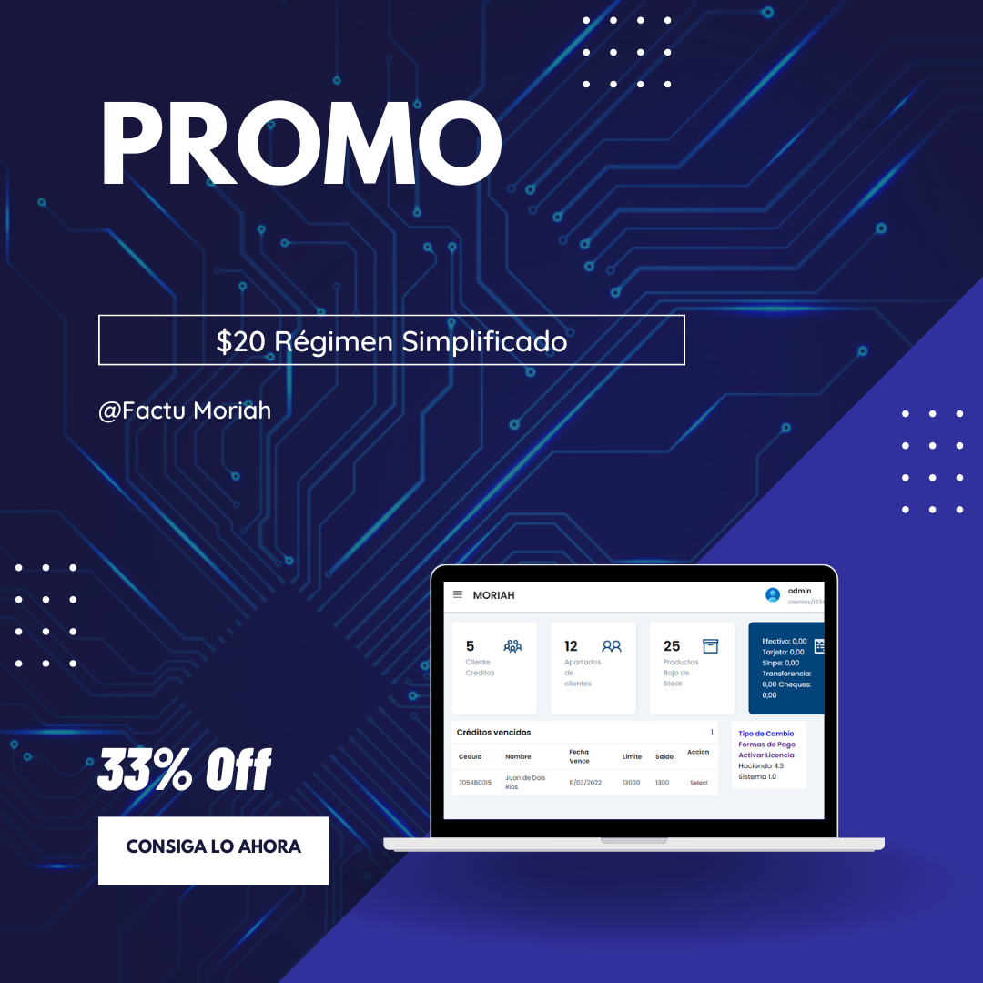 Facturación Electronica Moriah